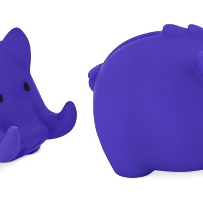 Hucha portamóvil con forma de rinoceronte personalizada